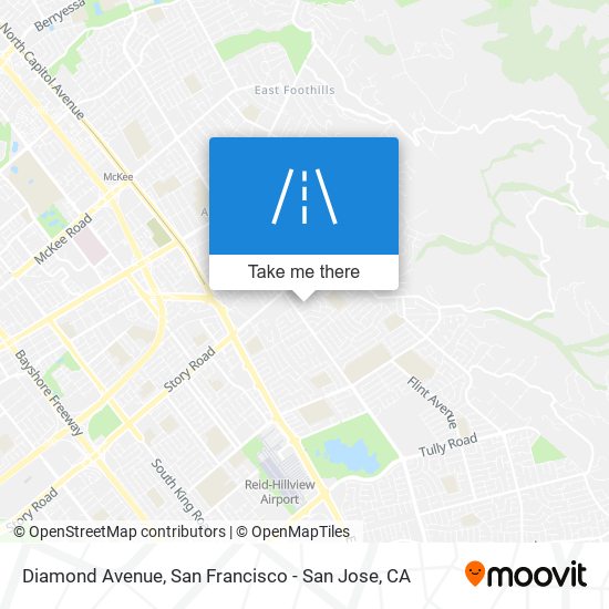 Diamond Avenue map