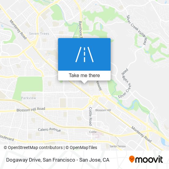 Dogaway Drive map