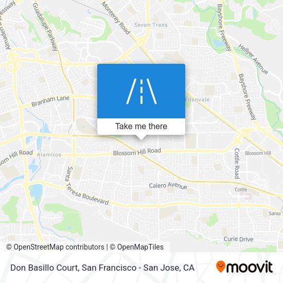 Don Basillo Court map