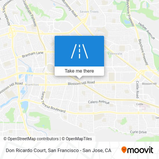 Mapa de Don Ricardo Court