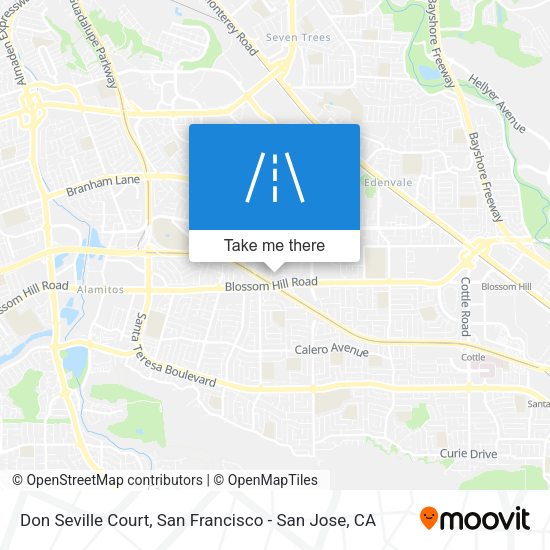 Don Seville Court map