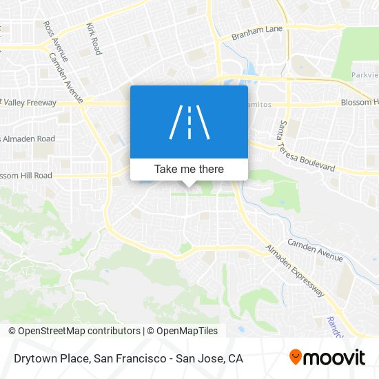 Drytown Place map