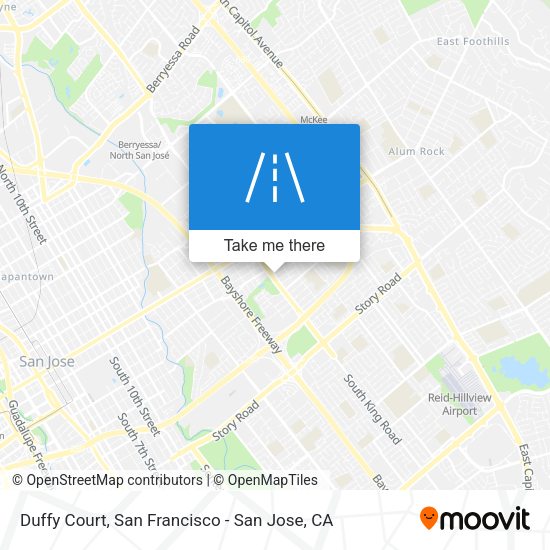 Mapa de Duffy Court