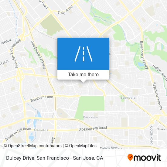 Mapa de Dulcey Drive