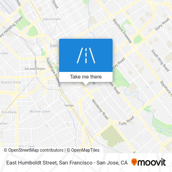 Mapa de East Humboldt Street