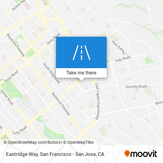 Eastridge Way map