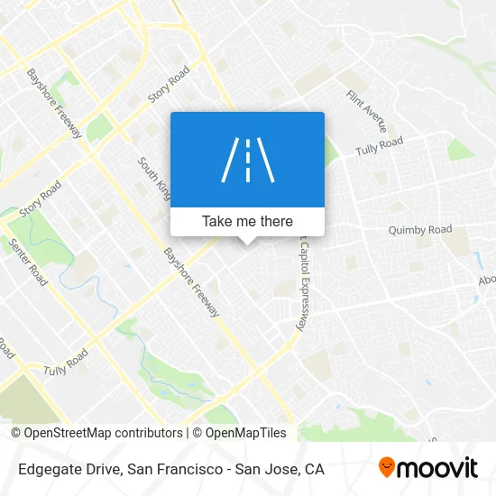 Edgegate Drive map