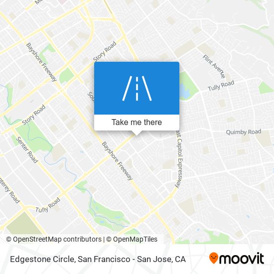 Edgestone Circle map