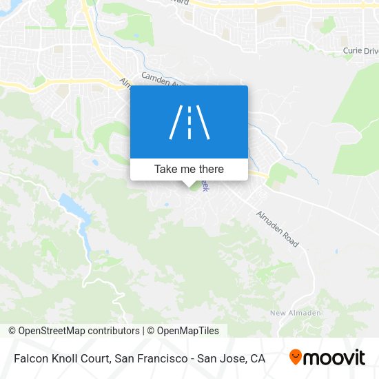 Falcon Knoll Court map