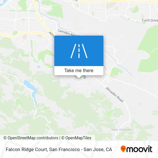 Falcon Ridge Court map
