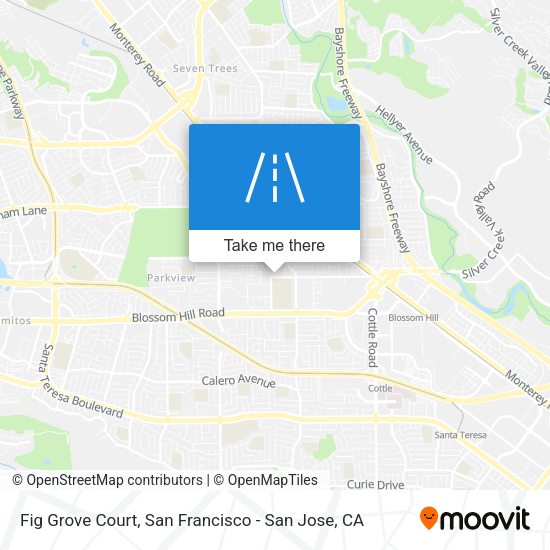 Mapa de Fig Grove Court