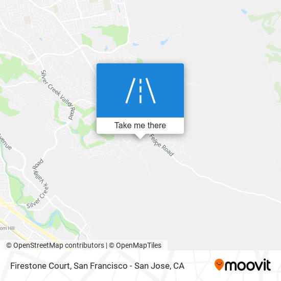 Mapa de Firestone Court