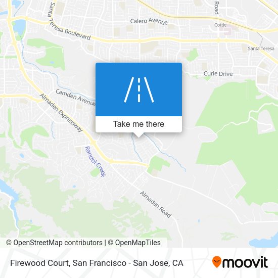Mapa de Firewood Court