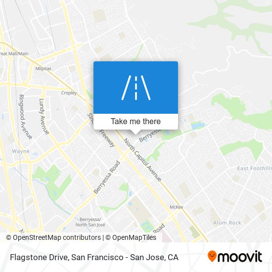 Flagstone Drive map