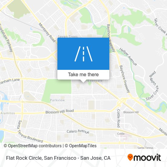 Mapa de Flat Rock Circle