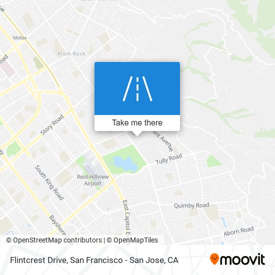 Flintcrest Drive map