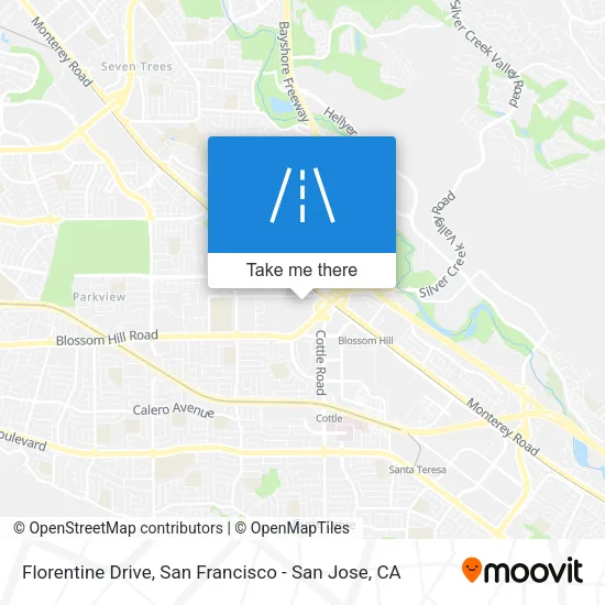 Florentine Drive map