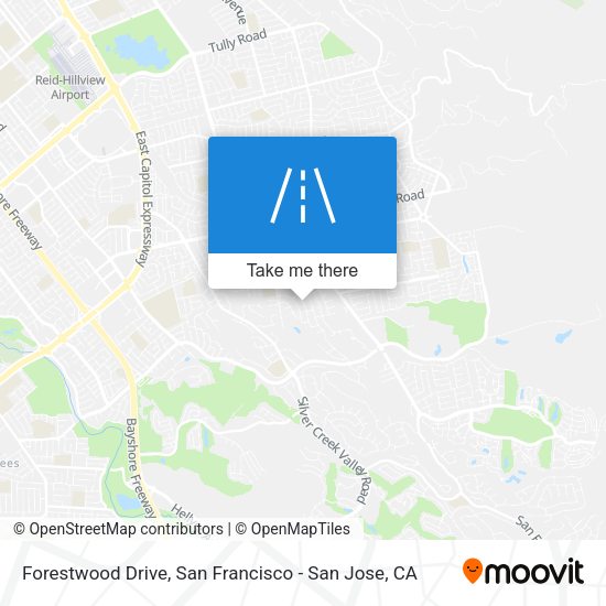 Forestwood Drive map