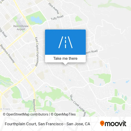 Fourthplain Court map