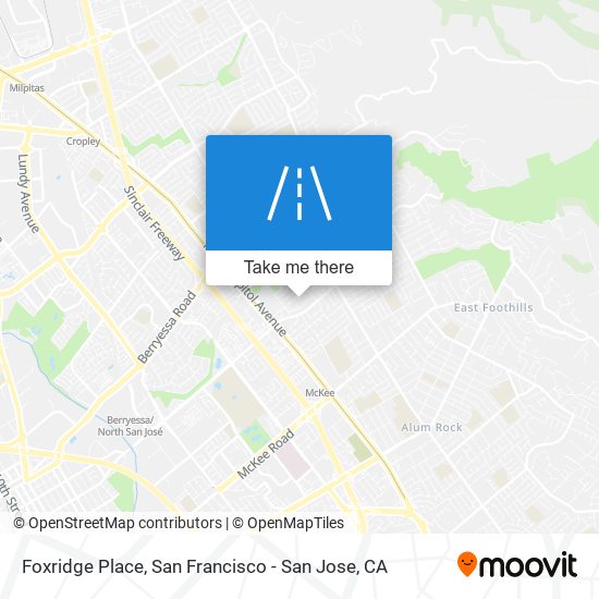 Foxridge Place map