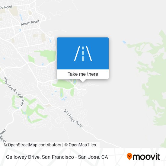 Galloway Drive map