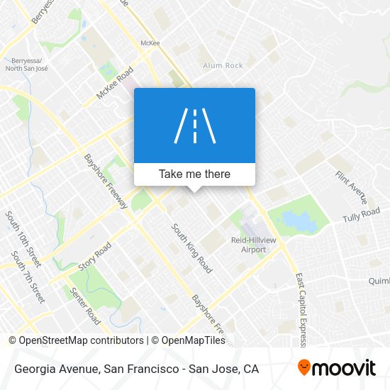 Mapa de Georgia Avenue