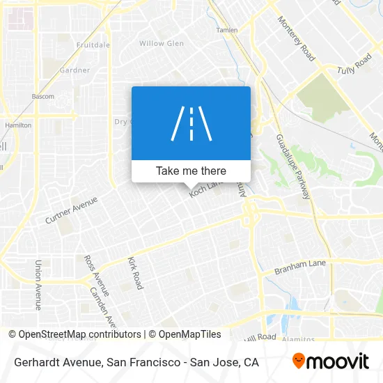 Gerhardt Avenue map