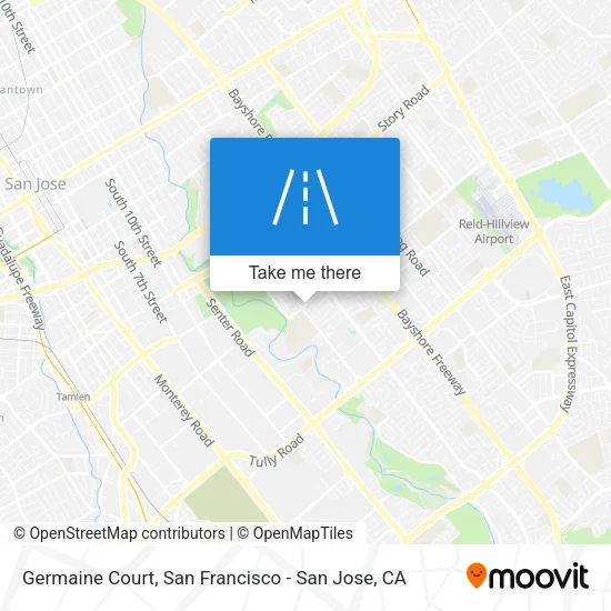 Germaine Court map