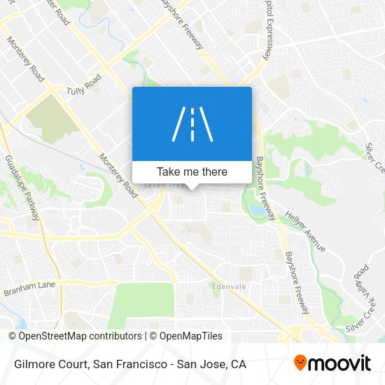 Mapa de Gilmore Court