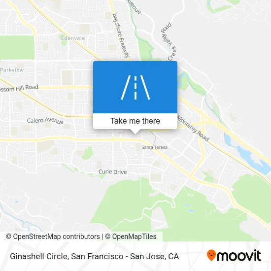 Ginashell Circle map