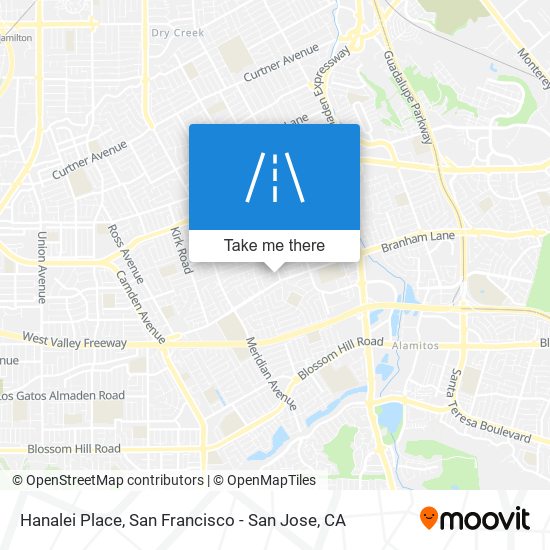 Hanalei Place map