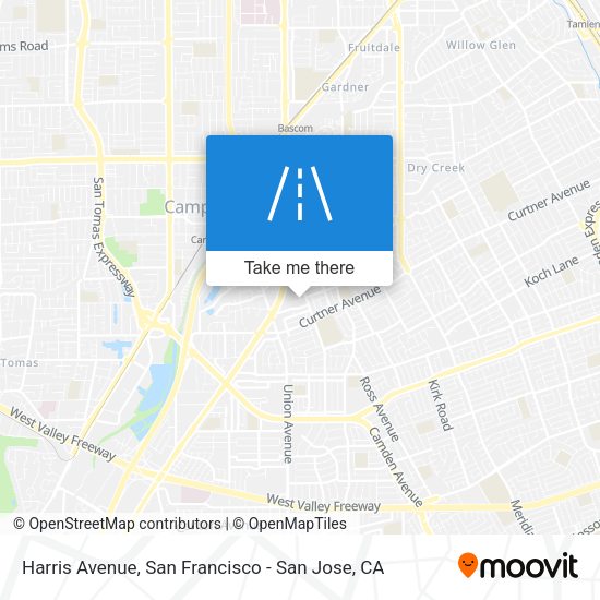 Mapa de Harris Avenue