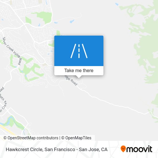 Mapa de Hawkcrest Circle