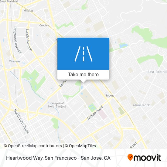 Heartwood Way map