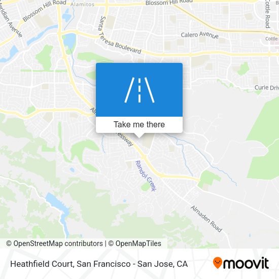 Mapa de Heathfield Court