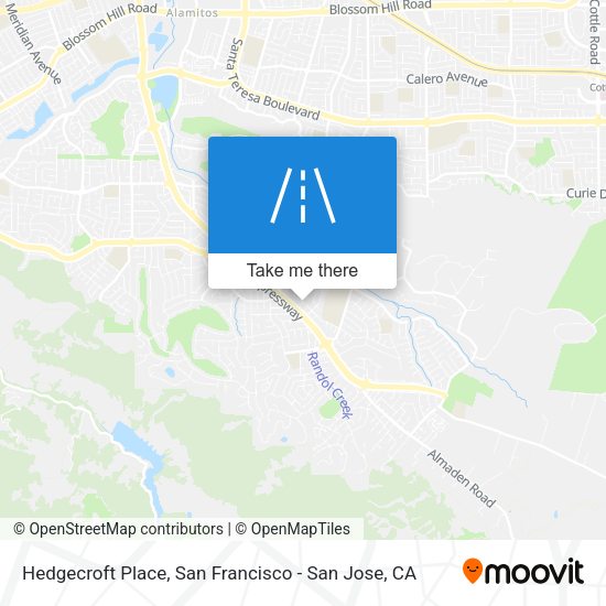 Mapa de Hedgecroft Place