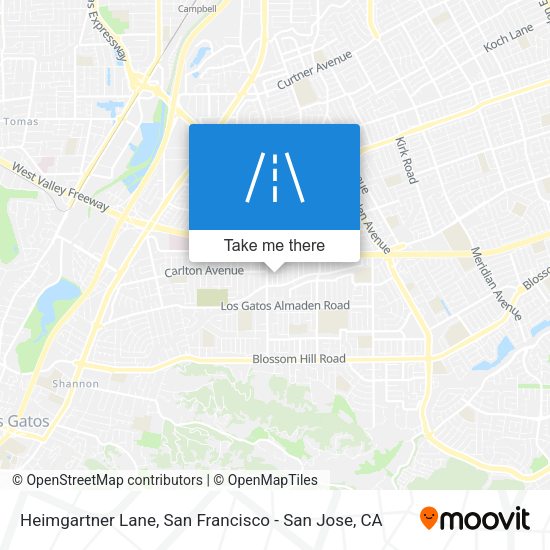 Mapa de Heimgartner Lane