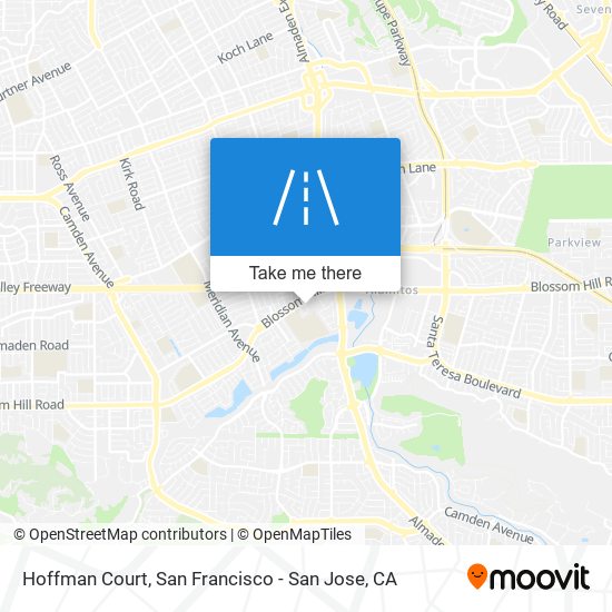 Hoffman Court map