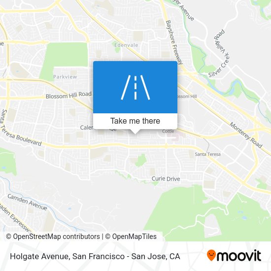 Mapa de Holgate Avenue