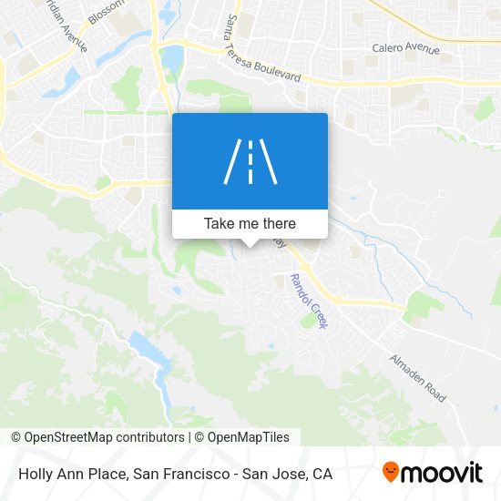 Mapa de Holly Ann Place