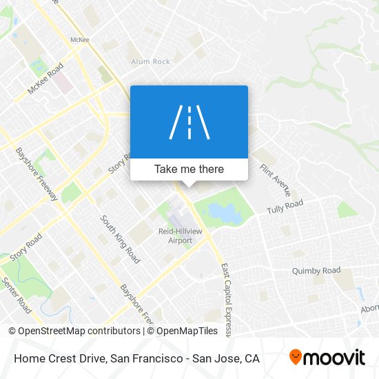 Home Crest Drive map