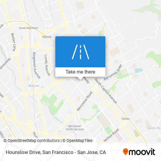 Mapa de Hounslow Drive