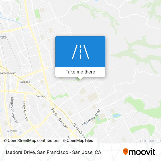 Mapa de Isadora Drive