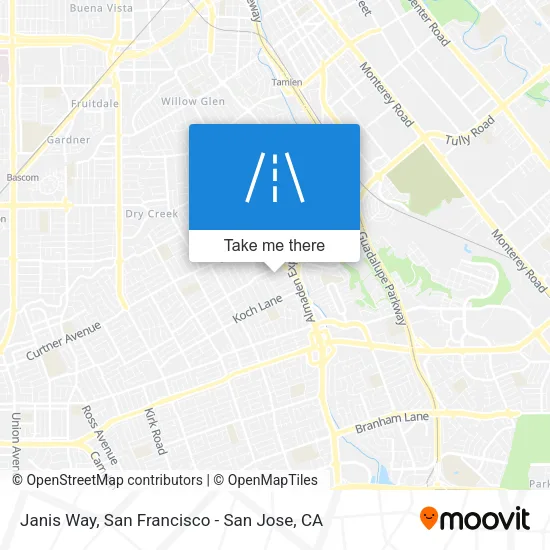 Mapa de Janis Way