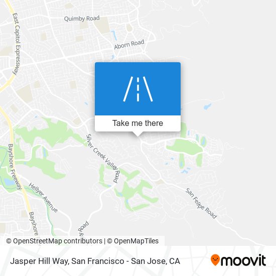 Jasper Hill Way map