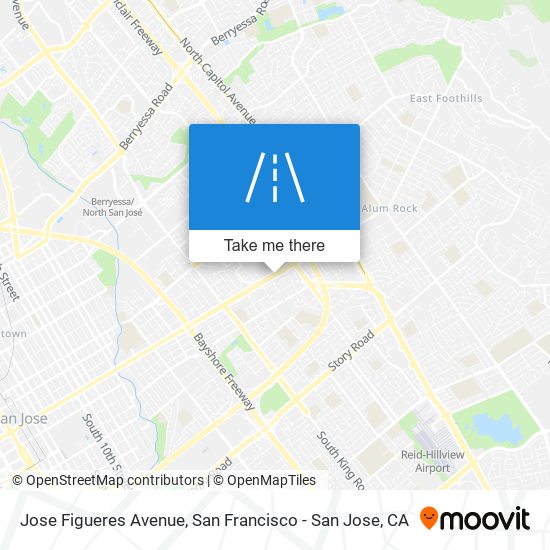 Mapa de Jose Figueres Avenue