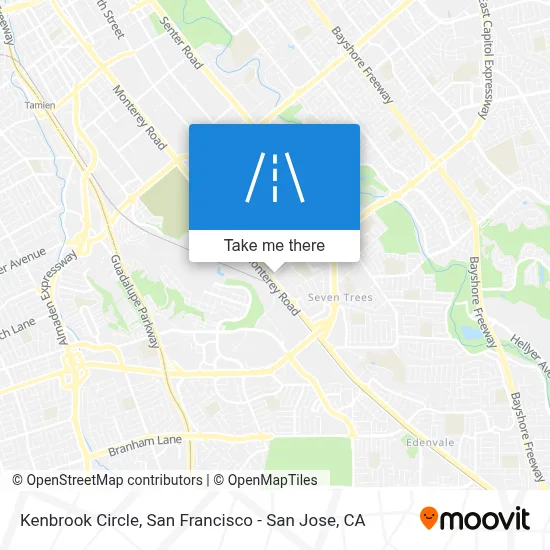 Kenbrook Circle map