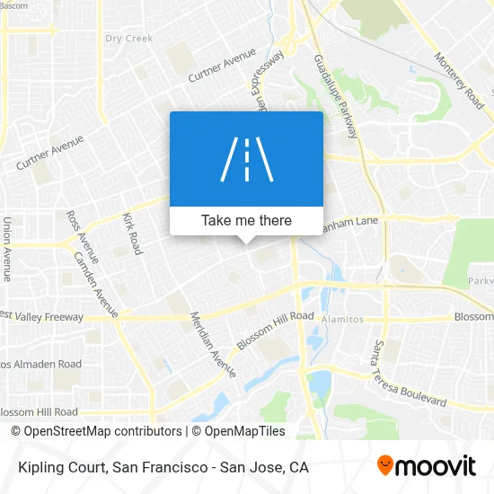 Kipling Court map
