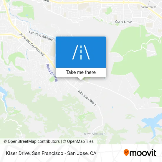 Kiser Drive map