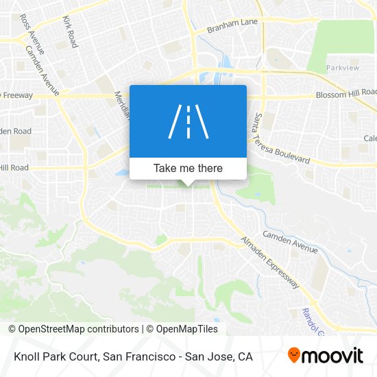 Mapa de Knoll Park Court